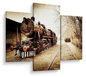 Obraz - Historická lokomotíva (90x60 cm)