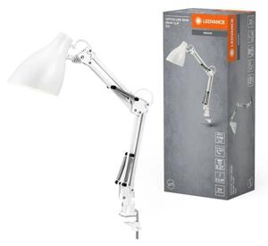 Ledvance - Stolová lampa s klipom PEAR 1xE27/11W/230V biela