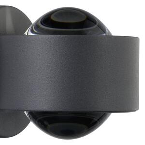 Eglo 64496 - LED nástenné svietidlo ONO PRO 2xLED/2,5W/230V antracit