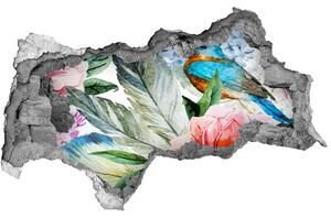 Diera 3D fototapeta nástenná Kvetín a vtákov