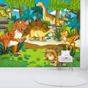 Fototapeta - Dinosaury (147x102 cm)