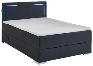 BOXSPRINGOVÁ POSTEĽ, 120/200 cm antracitová Xora - Postele, Online Only