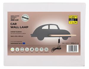 Sivé detské svietidlo Car - Candellux Lighting
