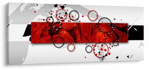 Obraz abstrakcie (120x50 cm)