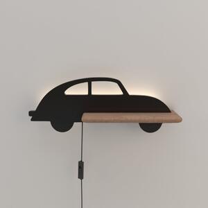 Čierne detské svietidlo Car - Candellux Lighting