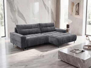 ROHOVÁ SEDAČKA, textil, sivá MID.YOU - Sedačky, Online Only