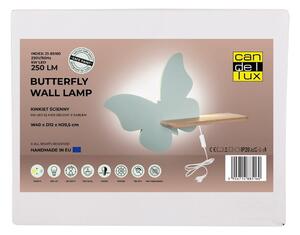Detské svietidlo v mentolovej farbe Butterfly - Candellux Lighting