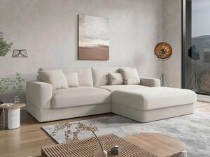 ROHOVÁ SEDAČKA, textil, slonovinová Sit & More - Sedačky, Online Only