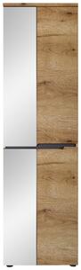 PREDSIEŇOVÁ SKRIŇA, grafitová, farba duba, 55/192/38 cm Xora - Skrine, Online Only