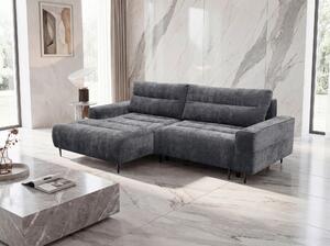 ROHOVÁ SEDAČKA, textil, sivá MID.YOU - Sedačky, Online Only