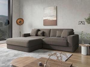 ROHOVÁ SEDAČKA, textil, grafitová Sit & More - Sedačky, Online Only