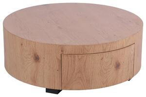 KONFERENČNÝ STOLÍK, farba duba, drevo, kompozitné drevo, 80/80/30 cm Stylife - Stolíky do obývačky