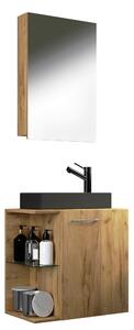 HOSŤOVSKÁ KÚPEĽŇA, dub medový, 52 cm MID.YOU - Kúpeľňové skrinky, Online Only