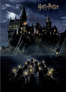 Detská fototapeta Harry Potter Hogwarts Night 182 x 252 cm, 4 diely