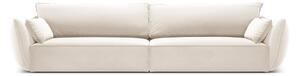 Béžová zamatová pohovka 248 cm Vanda – Mazzini Sofas
