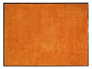 Blancheporte Interiérová rohožka, luxusná kvalita, jednofarebná oranžová 60x90cm