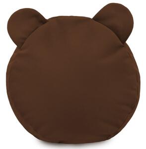 Plyšová podnožka TEDDY hnedá