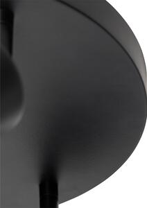 Moderné stropné svietidlo čierne nastaviteľné okrúhle 3 svetlá - Java