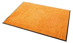 Blancheporte Interiérová rohožka, luxusná kvalita, jednofarebná oranžová 40x60cm