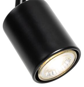 Moderná stolná lampa čierna nastaviteľná - Java