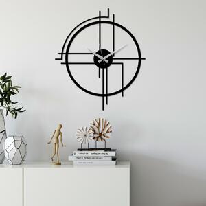 ASIR Nástenné hodiny kovové WHEEL čierne