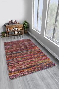 ASIR Koberec (80 x 120) W1077 farebný handrový bavlnený vzor