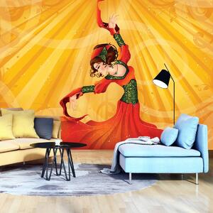 Fototapeta - Tanečné hudobné umenie (152,5x104 cm)
