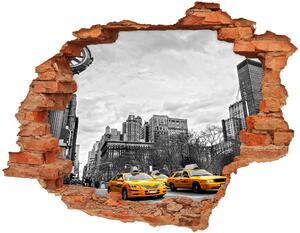 Fototapeta diera na stenu 3D New york taxi nd-c-58379614