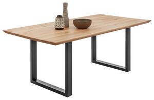 JEDÁLENSKÝ STÔL, dub, čierna, farba duba, 200/100/74 cm P & B - Stoly, Online Only