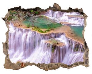 Díra 3D ve zdi nálepka Thailand vodopád nd-k-117248040