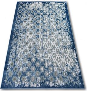 Koberec AKRYL YAZZ 7006 Sivý/Modrý/Slonia kosť