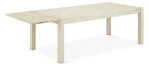 Rozkladací jedálenský stôl z dubového dreva 100x200 cm Texas – Furnhouse