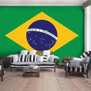 Fototapeta - Vlajka Brazílie (152,5x104 cm)