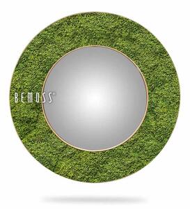 Kruhové zrkadlo FLATMOSS Light - Vonkajší priemer rámu 65 cm (zrkadlo 45 cm)