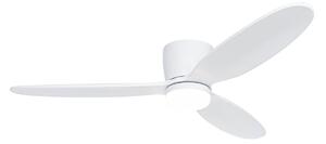 Stropný ventilátor biely vrátane LED s diaľkovým ovládaním - Sofio