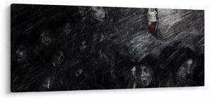 Obraz - Smútok a odriekanie (120x50 cm)