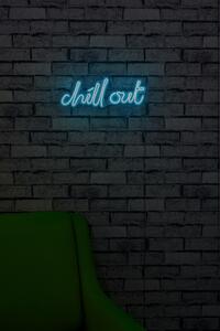 ASIR Dekoratívne LED osvetlenie CHILL OUT modrá