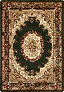 Koberec Adora 5547 GREEN – zelený vzorovaný obdĺžnik Rozmer: 200x290 cm