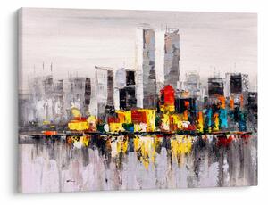 Obraz - Maľba veľkomesta (70x50 cm)
