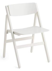 HAY Skladacia stolička Backflip, cream white lacquered beech