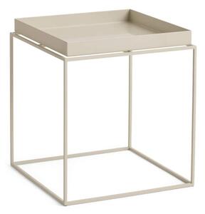HAY Stolík Tray Table 40x40, warm beige