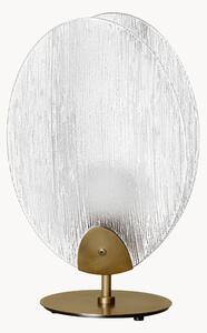 Ručne vyrobená veľká stolová LED lampa Shelina