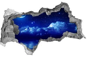 Nálepka 3D diera na stenu Sky v noci nd-b-99768132
