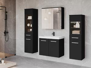 Kúpeľňový nábytok Apogon II, Farby: čierny grafit, Sifón: bez sifónu, Osvetlenie: bez osvetlenia, Umývadlová batéria: nie Mirjan24 5903211340024