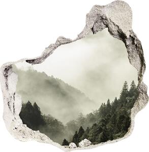 Diera 3D fototapety nástenná Hmla nad lesom nd-p-98626353