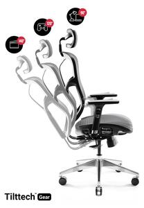 Kancelárska ergonomická stolička Amadeus: čierno-šedá Jan Nowak 4Q-ICAE-2HBG