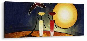 Obraz starovekej maľby (120x50 cm)