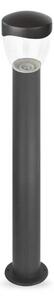 Záhradné stĺpikové svietidlo ARTEO, 80cm, antracit, E27, IP44 (ZGA0C0P)