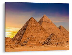 Obraz - Egyptské pyramídy (70x50 cm)