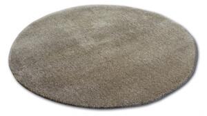 Koberec Micro fiber soft shaggy tmavý bež